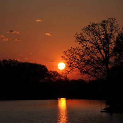 Vibrant Sunset Reflections Magical Evening Atmosphere Panorama.jpg